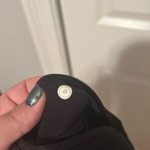 Plain black lulu skirt